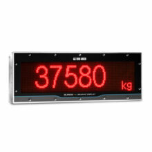 Alphanumeric Weight Repeater "GLR100I"IN Stainless Steel and with IP68 Protection